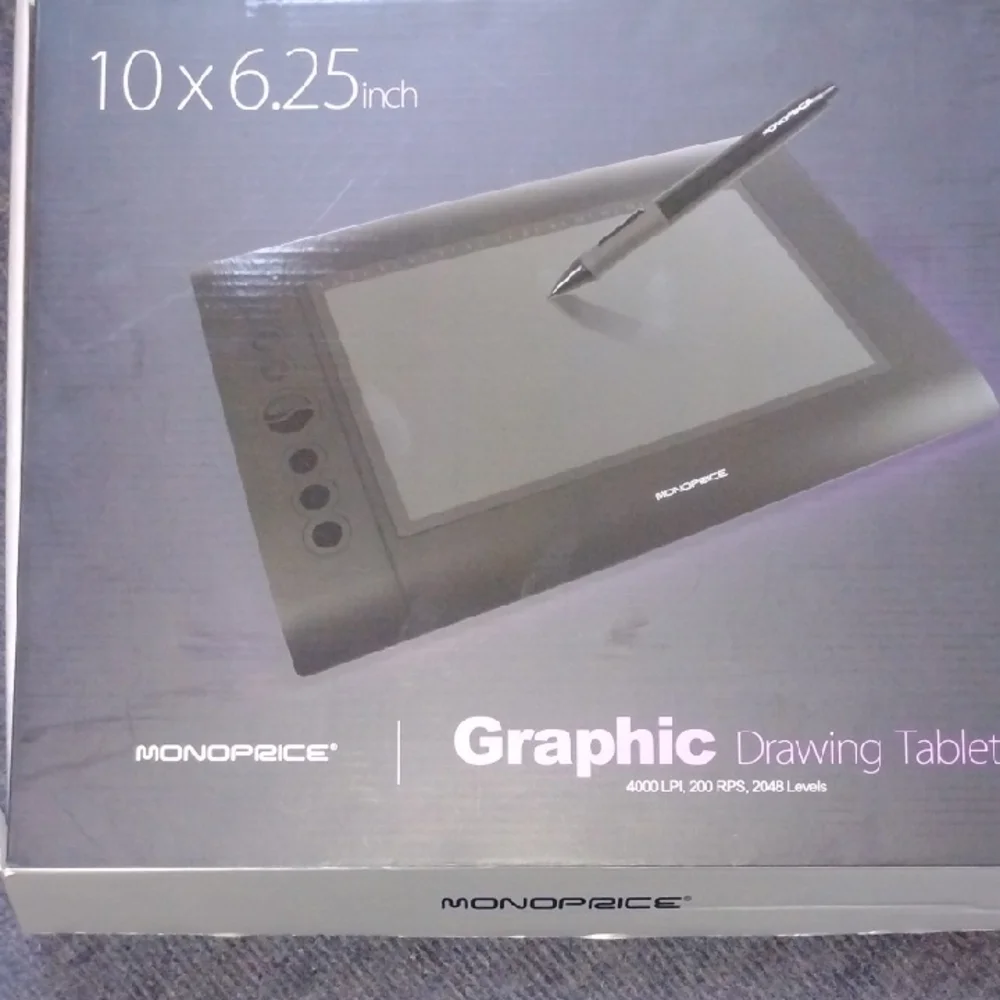 Black Graphics Tablet - Picture 7 of 8